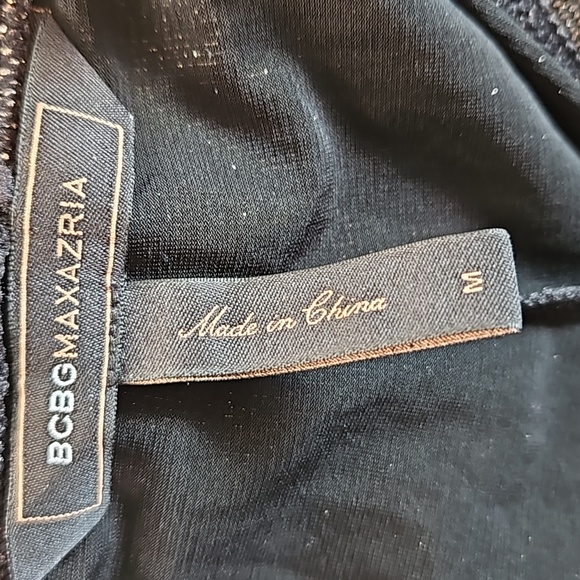 BCBGMaxAzria Silver Gray Metallic Leggings - Picture 3 of 5